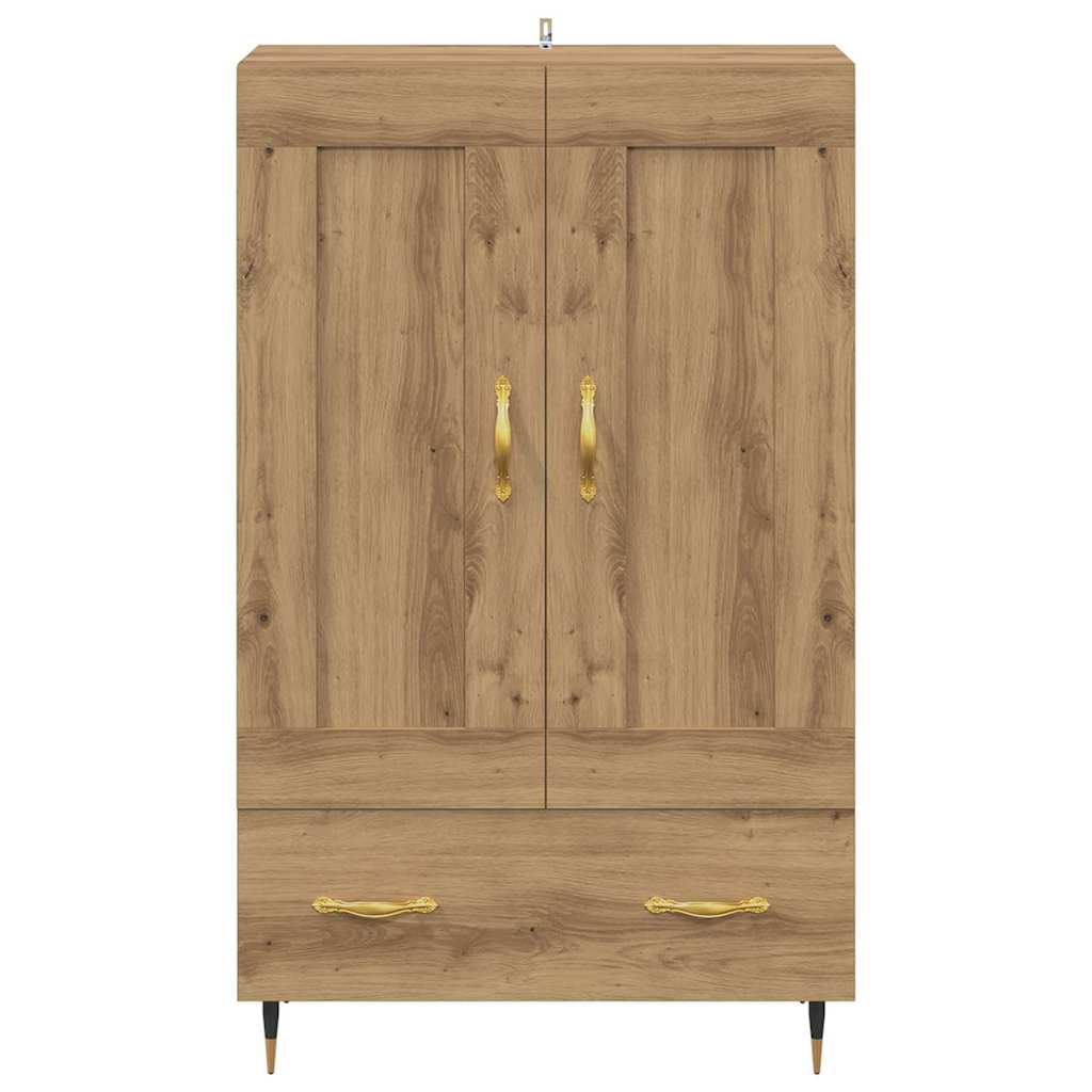 Bufet Stejar Artizanal 69,5 x 31 x 115 cm Lemn compozit - imagine 6