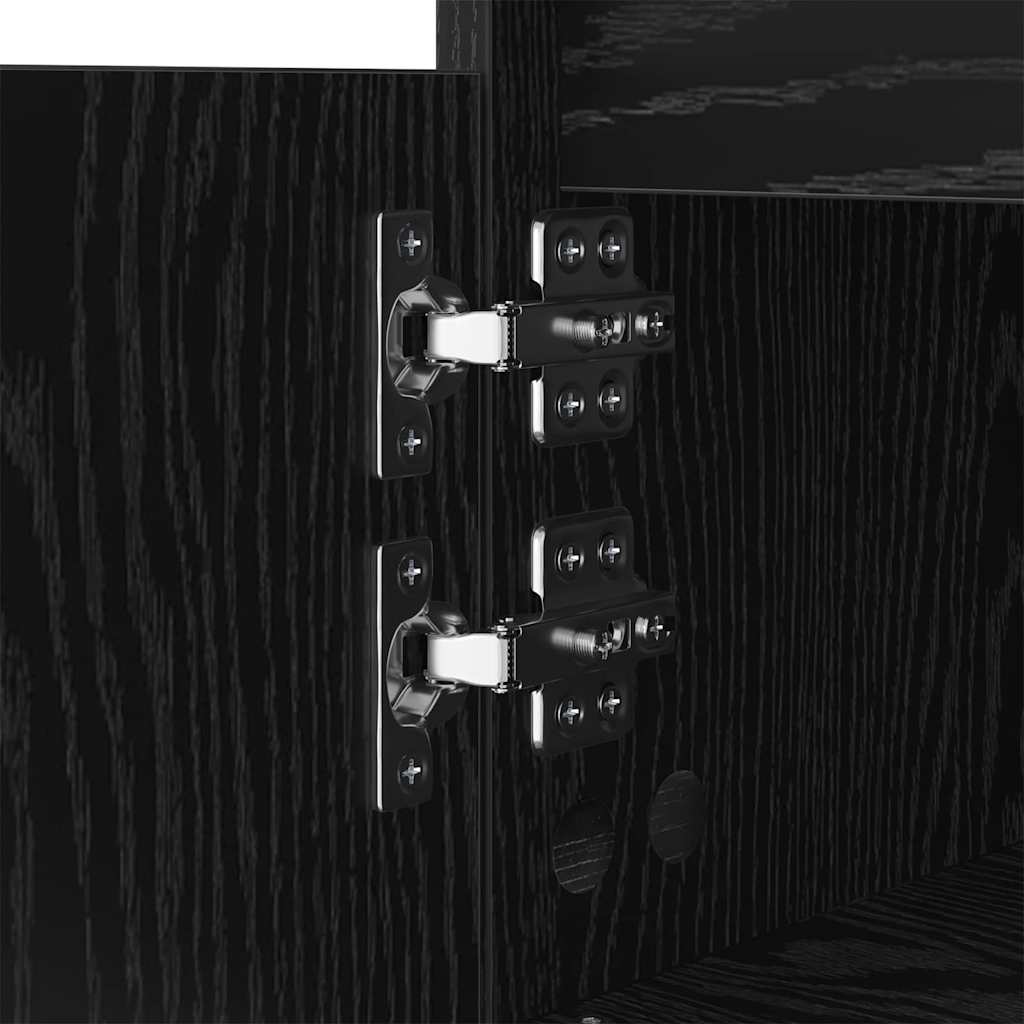 Masă de cafea Stejar negru 90 x 60 x 35 cm Lemn compozit - imagine 9