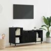 882719 1 Cabinet TV Stejar Negru 100 x 35 x 55 cm Lemn compozit 882719 1