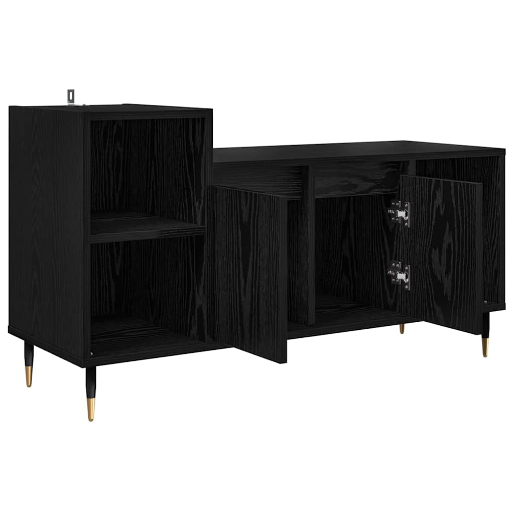 882719 5 Cabinet TV Stejar Negru 100 x 35 x 55 cm Lemn compozit Cabinet TV Stejar Negru 100 x 35 x 55 cm Lemn compozit - imagine 5