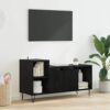 882722 1 Cabinet TV Stejar Negru 100 x 35 x 55 cm Lemn compozit 882722 1