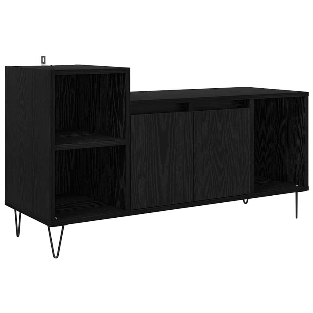 882722 2 Cabinet TV Stejar Negru 100 x 35 x 55 cm Lemn compozit Cabinet TV Stejar Negru 100 x 35 x 55 cm Lemn compozit - imagine 2