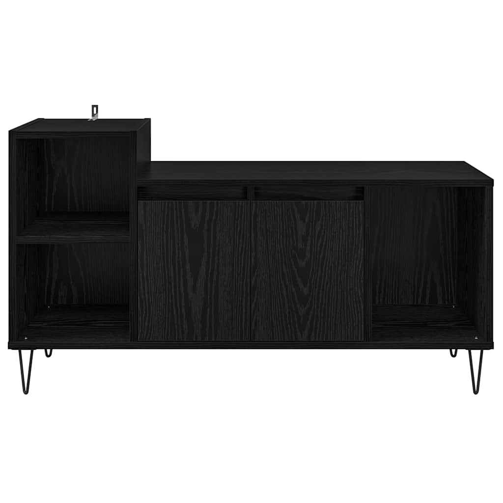 882722 6 Cabinet TV Stejar Negru 100 x 35 x 55 cm Lemn compozit Cabinet TV Stejar Negru 100 x 35 x 55 cm Lemn compozit - imagine 6
