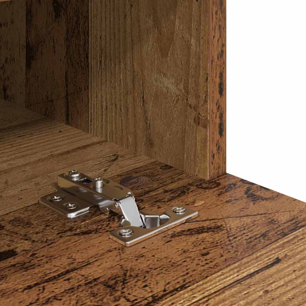 882922 9 Dulap TV de perete Lemn Vechi 60 x 30 x 30 cm Lemn compozit Dulap TV de perete Lemn Vechi 60 x 30 x 30 cm Lemn compozit - imagine 9