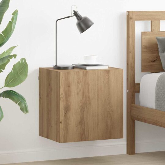 Dulapuri pentru TV 2 pcs Stejar Artizanal 40,5x30x40cm