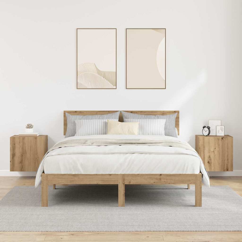 882936 4 Dulapuri pentru TV 2 pcs Stejar Artizanal 40,5x30x40cm Dulapuri pentru TV 2 pcs Stejar Artizanal 40,5x30x40cm - imagine 4