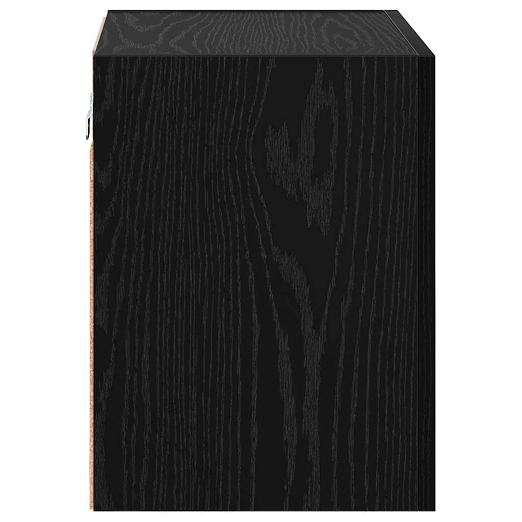 882938 10 Dulapuri pentru TV Pe perete 2 pcs Stejar Negru 40,5x30x40cm Dulapuri pentru TV Pe perete 2 pcs Stejar Negru 40,5x30x40cm - imagine 10