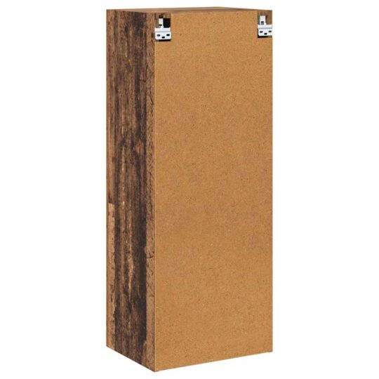 882939 12 Dulap TV de perete Lemn Vechi 40,5 x 30 x 102 cm Lemn compozit 882939 12