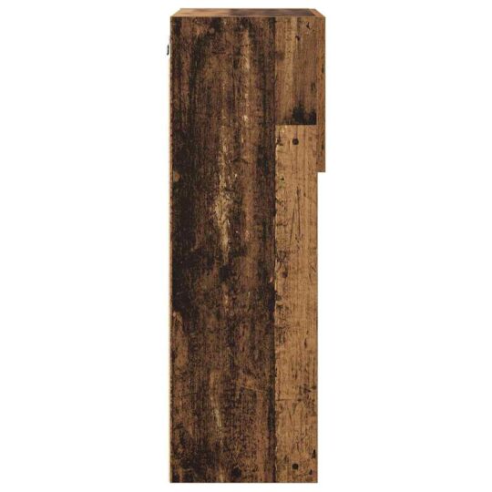 882954 10 Sistem de TV montat pe perete Lemn Vechi 40,5 x 30 x 90 cm 882954 10