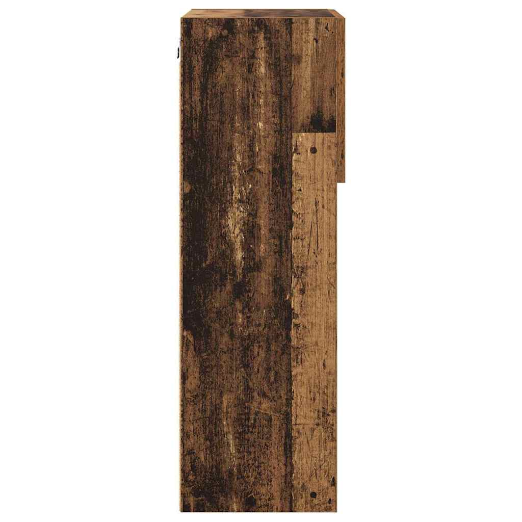 882954 10 Sistem de TV montat pe perete Lemn Vechi 40,5 x 30 x 90 cm Sistem de TV montat pe perete Lemn Vechi 40,5 x 30 x 90 cm - imagine 10