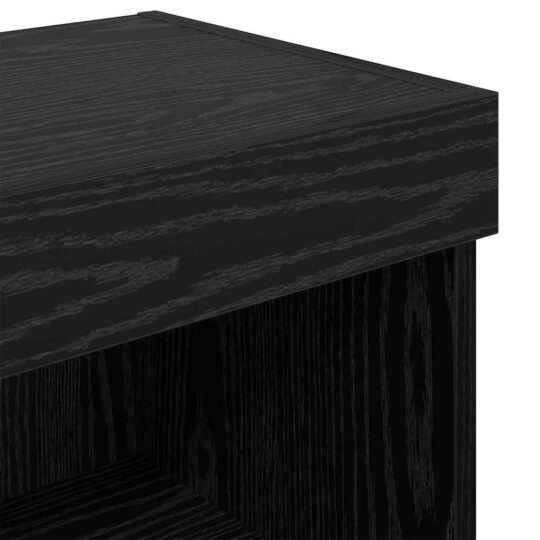 882965 10 Dulapuri TV 2 pcs Stejar Negru 60 x 30 x 30 cm Lemn compozit 882965 10