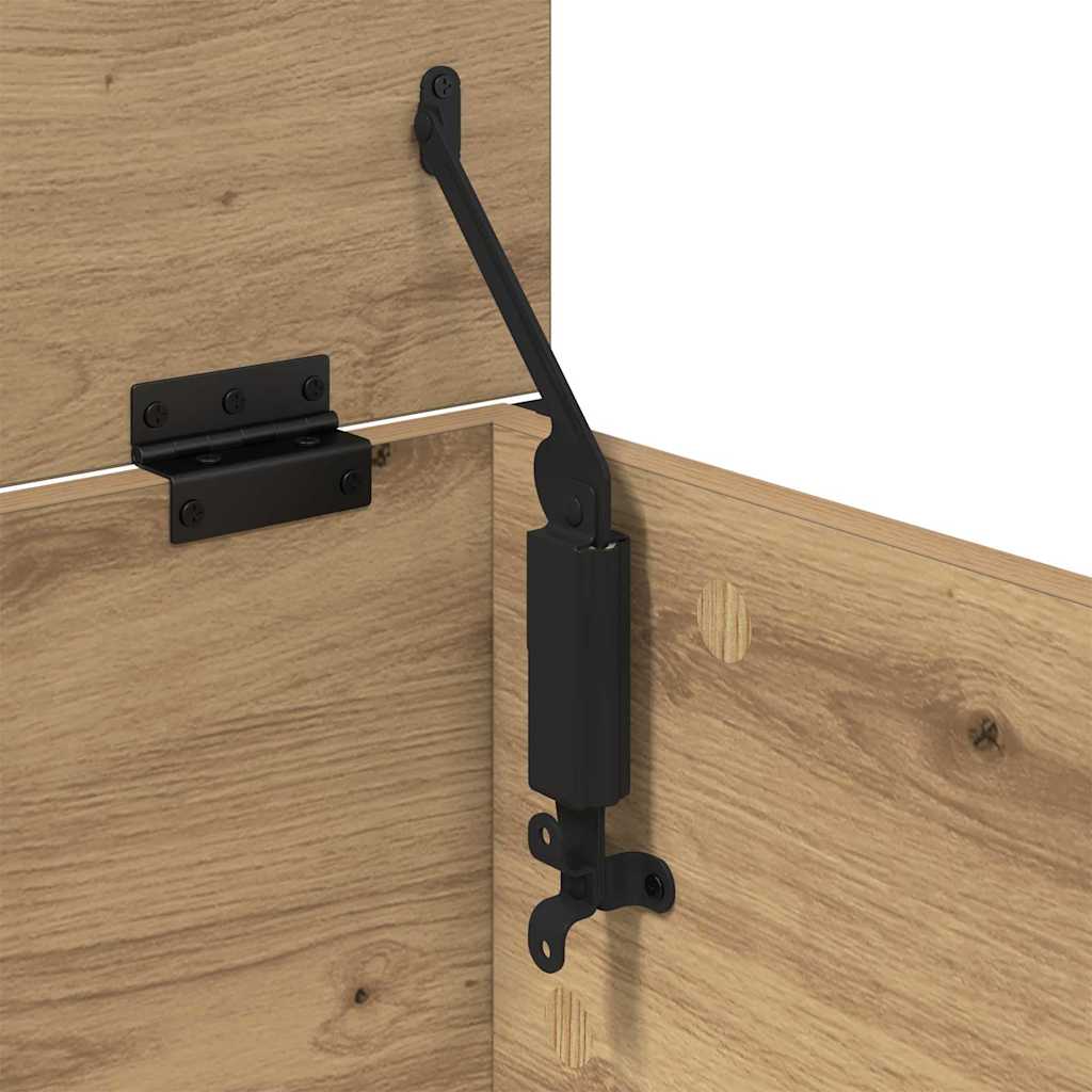 Masă de cafea Stejar Artizanal 91 x 55 x 32 cm Lemn compozit - imagine 9