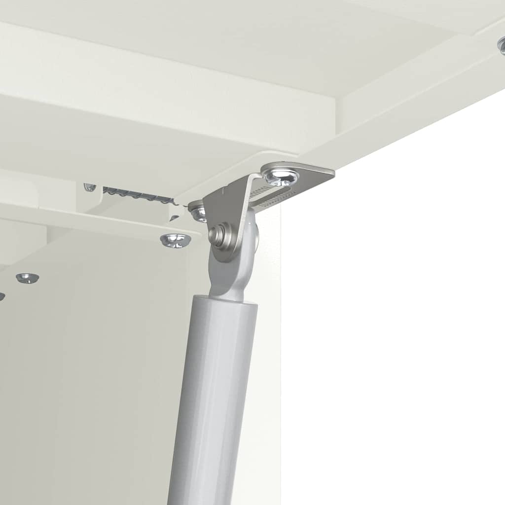 Dulap de perete pentru garaj Alb 60 x 33 x 35 cm - imagine 10