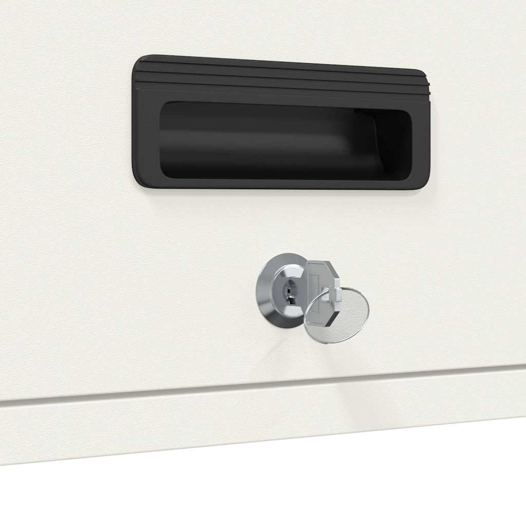 Dulap de perete pentru garaj Alb 60 x 33 x 35 cm - imagine 11