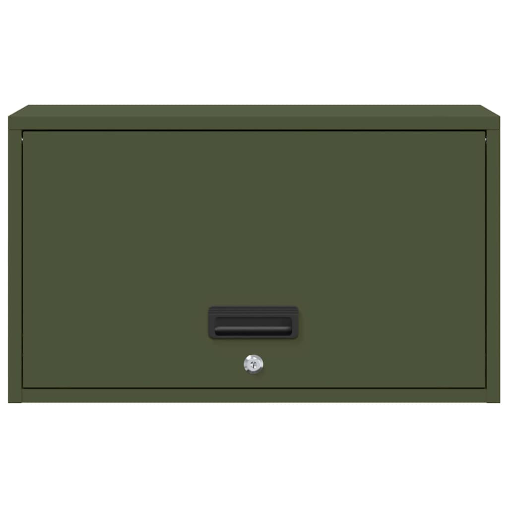 Dulap de perete pentru garaj Olivengrønn 60 x 33 x 35 cm - imagine 6