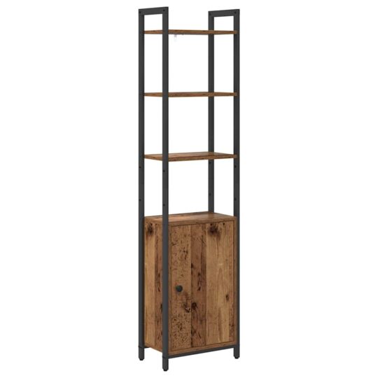 Alternative view of Dulap pentru cărți Lemn Vechi 40 x 24 x 161 cm Lemn compozit