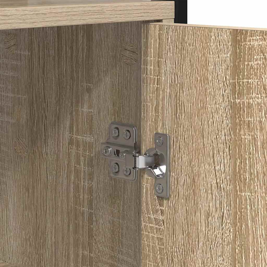 Dulap pentru cărți Stejar Sonoma 60 x 24 x 161 cm Lemn compozit - imagine 10