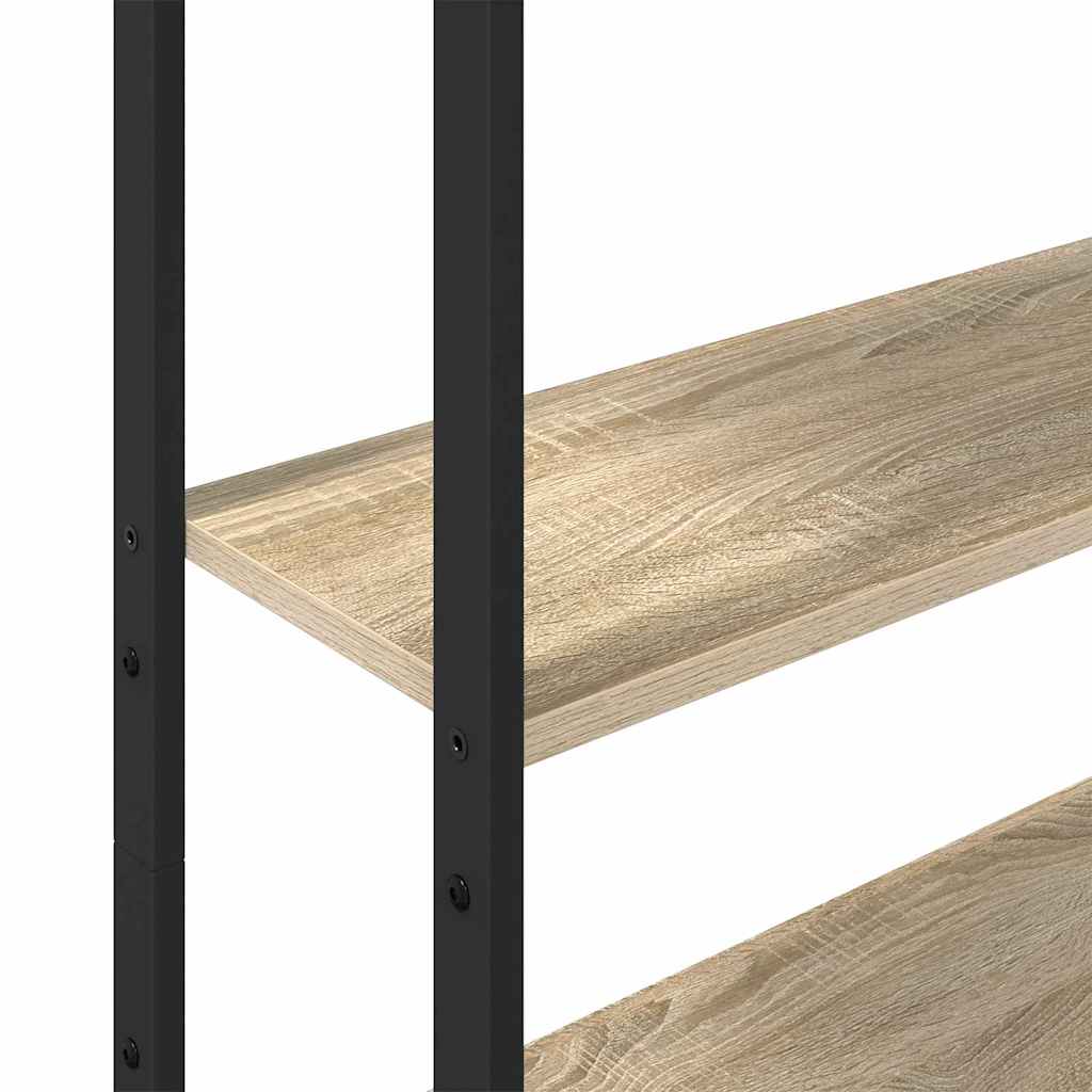 Dulap pentru cărți Stejar Sonoma 60 x 24 x 161 cm Lemn compozit - imagine 9