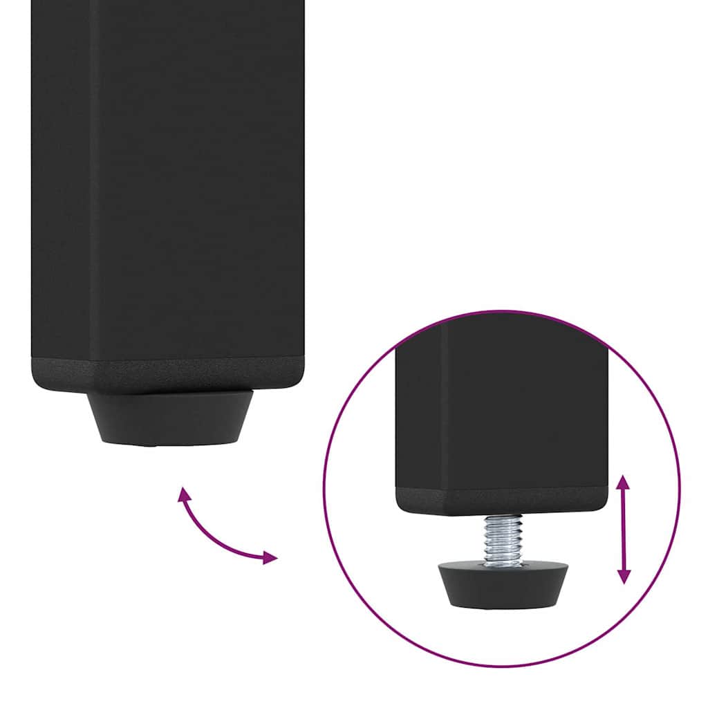 Raft de bucătărie Stejar fumuriu 80 x 40 x 168 cm Lemn compozit - imagine 10