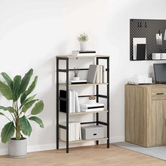 Raft pentru cărți Stejar Sonoma 60 x 29,5 x 115 cm