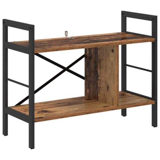 Alternative view of Raft pentru cărți Lemn Vechi 75 x 30 x 58,5 cm Lemn compozit