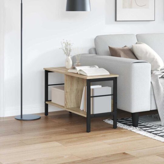 Raft pentru cărți Stejar Sonoma 82 x 32 x 47 cm Lemn compozit