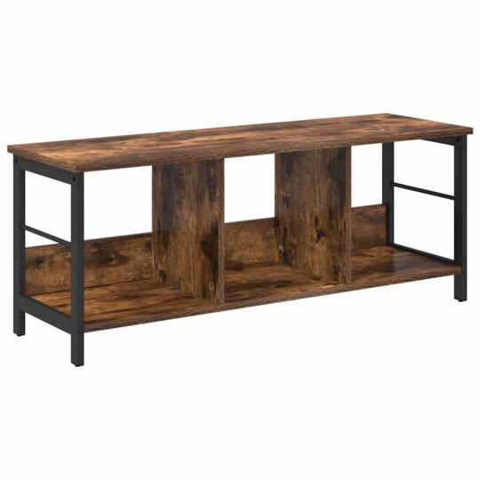 Alternative view of Raft pentru cărți Stejar fumuriu 102 x 32 x 40,5 cm