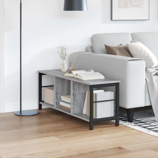 Raft pentru cărți Gri Sonoma 102 x 32 x 40,5 cm Lemn compozit