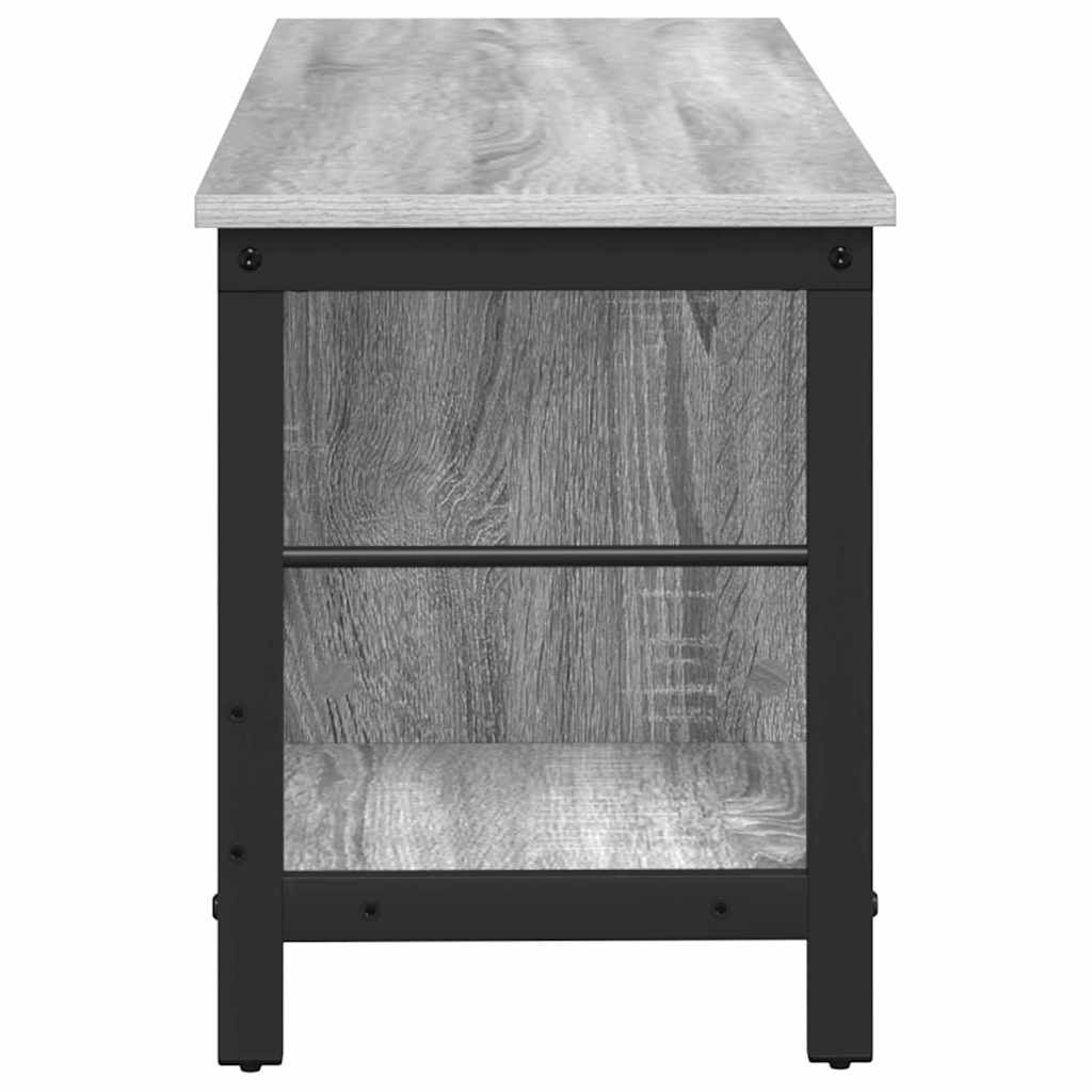 Raft pentru cărți Gri Sonoma 102 x 32 x 40,5 cm Lemn compozit - imagine 6