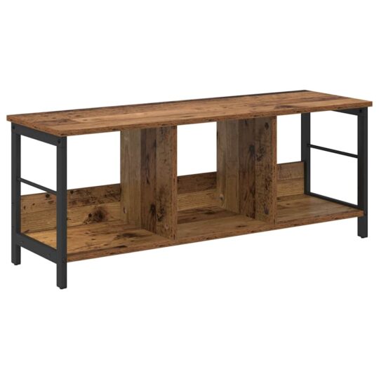 Alternative view of Raft pentru cărți Lemn Vechi 102 x 32 x 40,5 cm Lemn compozit