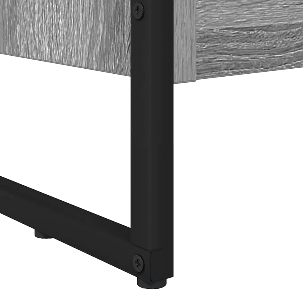 Dulap pentru cărți Gri Sonoma 80 x 30 x 155 cm Lemn compozit - imagine 9