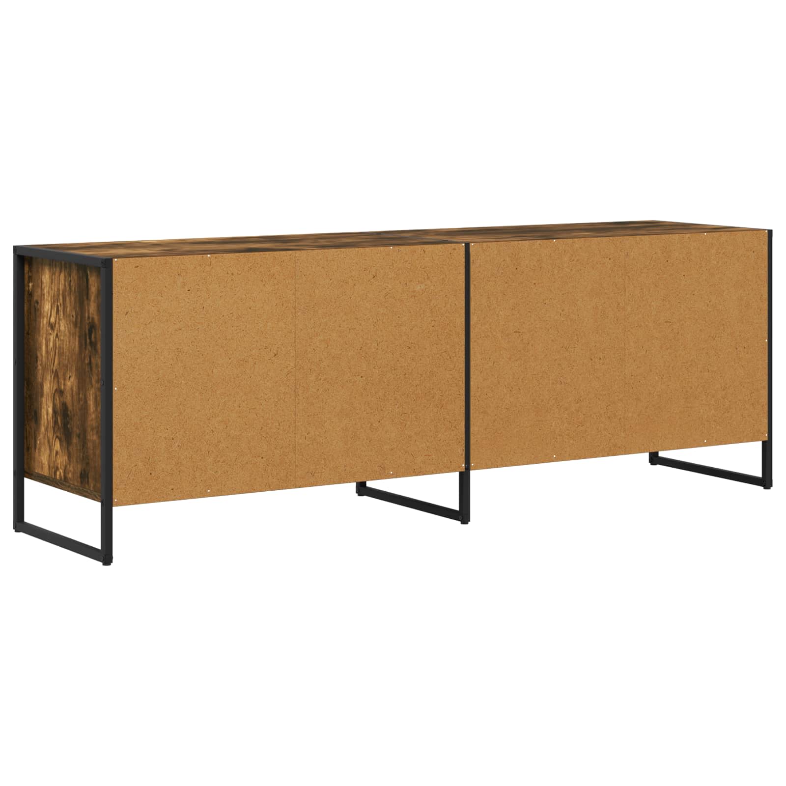 886512 8 Cabinet TV Stejar fumuriu 140 x 36 x 49.5 cm Lemn compozit Cabinet TV Stejar fumuriu 140 x 36 x 49.5 cm Lemn compozit - imagine 8