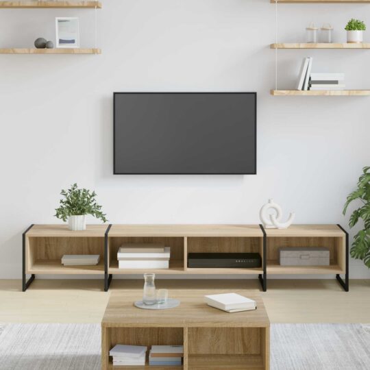 Cabinet TV Sonoma 170.5 x 36 x 30.5 cm Lemn compozit