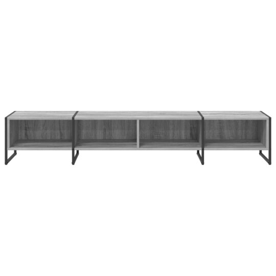 886519 5 Cabinet TV Gri Sonoma 170.5 x 36 x 30.5 cm Lemn compozit 886519 5