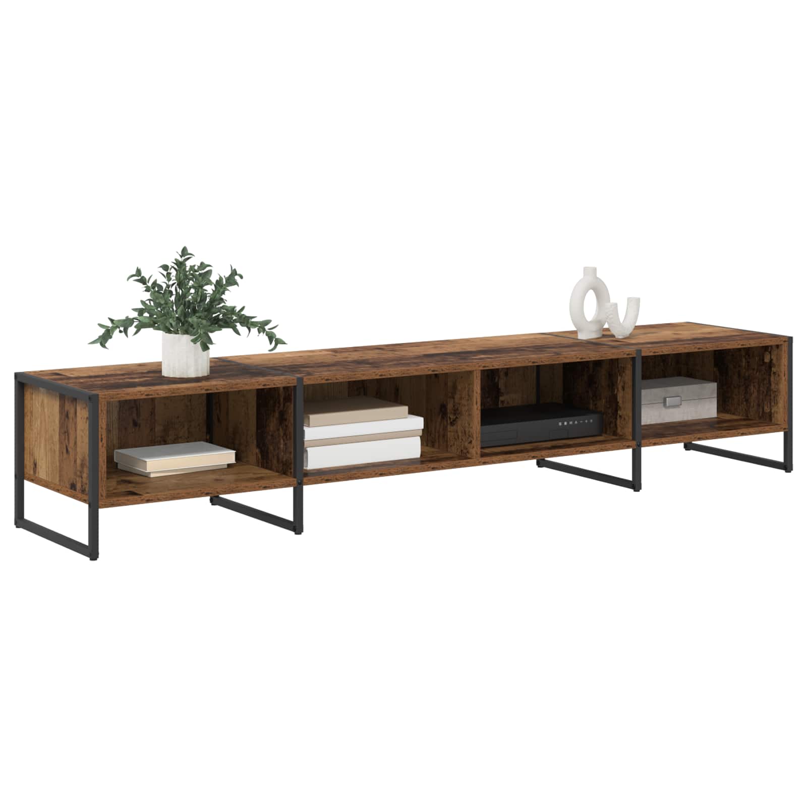 886520 3 Cabinet TV Lemn Vechi 170.5 x 36 x 30.5 cm Lemn compozit Cabinet TV Lemn Vechi 170.5 x 36 x 30.5 cm Lemn compozit - imagine 3