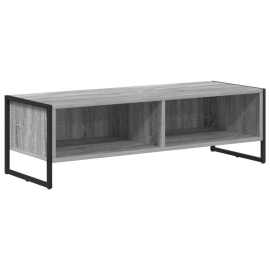 Alternative view of Cabinet TV Gri Sonoma 100 x 36.5 x 30.5 cm Lemn compozit
