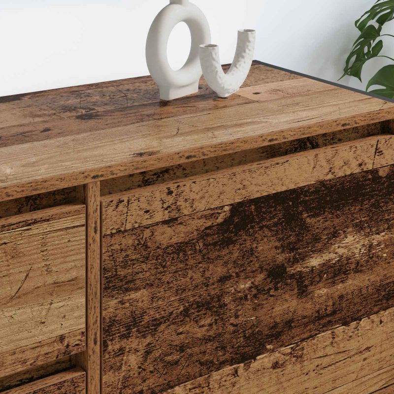 886622 4 Cabinet TV Lemn Vechi 100 x 36 x 49.5 cm Lemn compozit Cabinet TV Lemn Vechi 100 x 36 x 49.5 cm Lemn compozit - imagine 4