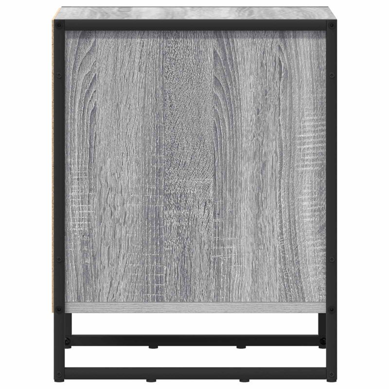Noptieră Gri Sonoma 39.5 x 30 x 50 cm Lemn compozit - imagine 6
