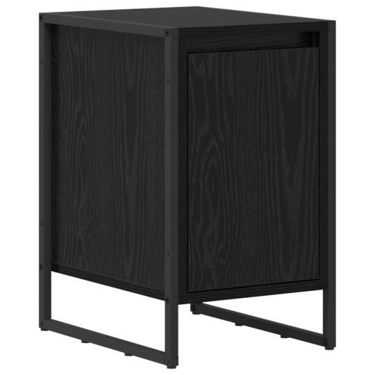 Alternative view of Noptieră Stejar Negru 39,5 x 30 x 50 cm Lemn compozit