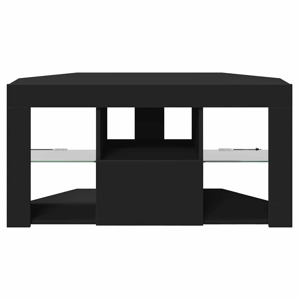 889796 8 Șifonier LED pentru TV colțar Pe perete Negru 101 x 40 x 50 cm Șifonier LED pentru TV colțar Pe perete Negru 101 x 40 x 50 cm - imagine 8