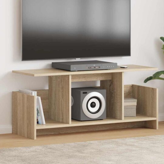 Support TV Stejar Sonoma 102 x 35 x 45 cm Lemn compozit