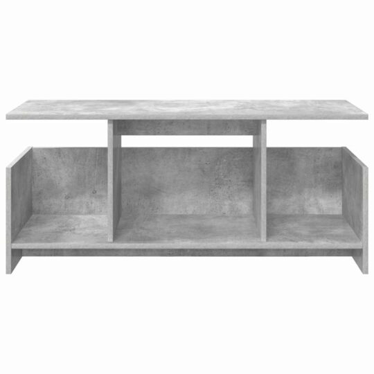 890995 5 Support TV Gri din beton 102 x 35 x 45 cm Lemn compozit 890995 5
