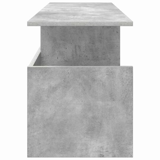 890995 6 Support TV Gri din beton 102 x 35 x 45 cm Lemn compozit 890995 6