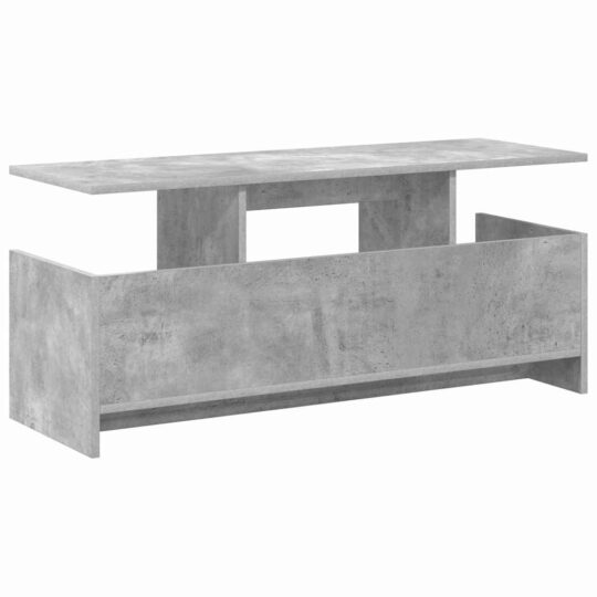890995 7 Support TV Gri din beton 102 x 35 x 45 cm Lemn compozit 890995 7