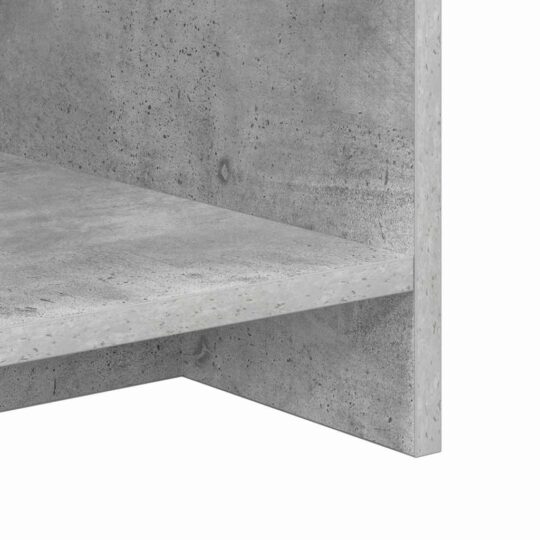 890995 9 Support TV Gri din beton 102 x 35 x 45 cm Lemn compozit 890995 9