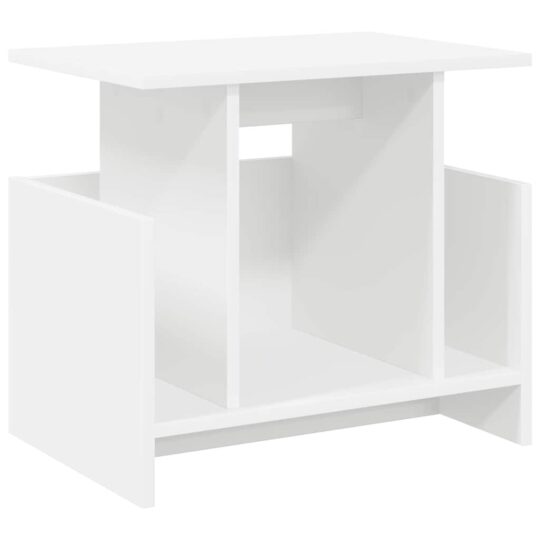 Alternative view of Support TV Alb 50 x 35 x 45 cm Lemn compozit