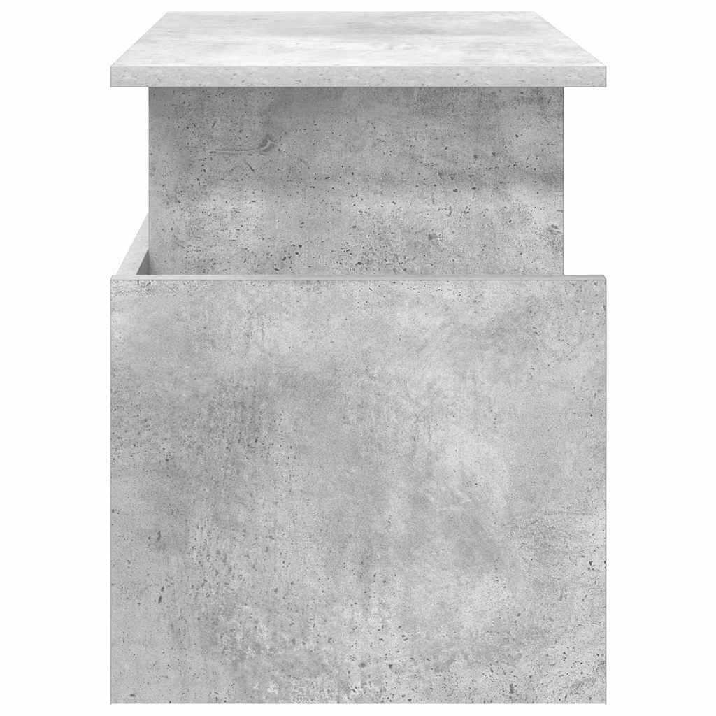 891007 8 Support TV 2 pcs Gri din beton 50 x 35 x 45 cm Lemn compozit Support TV 2 pcs Gri din beton 50 x 35 x 45 cm Lemn compozit - imagine 8