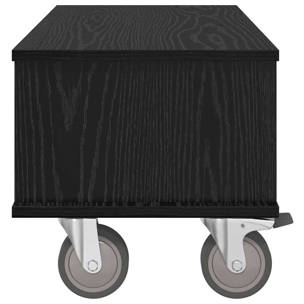 891041 6 Support TV Stejar Negru 68,5 x 35 x 35 cm Lemn compozit Support TV Stejar Negru 68,5 x 35 x 35 cm Lemn compozit - imagine 6