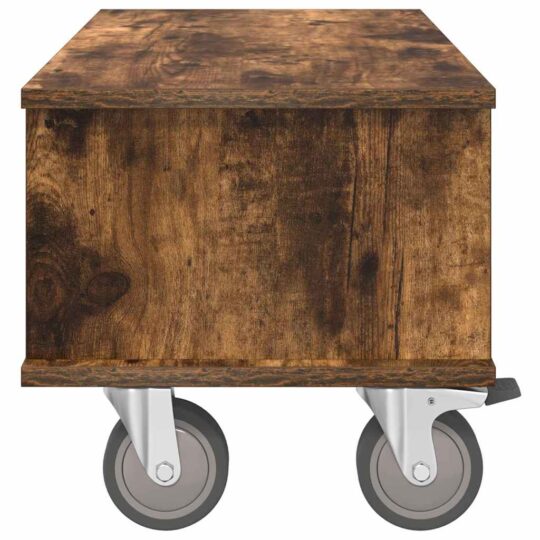 891044 6 Support TV Stejar fumuriu 68,5 x 35 x 35 cm Lemn compozit 891044 6