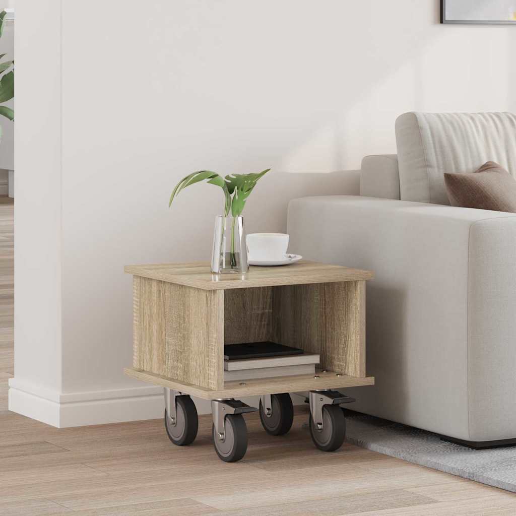 891050 1 Support TV Stejar Sonoma 37 x 35 x 35 cm Lemn compozit Support TV Stejar Sonoma 37 x 35 x 35 cm Lemn compozit